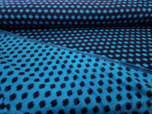 Double Face Flannel Fabric Cotton Plus Signs By the Yard - Picture 3 of 3