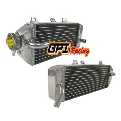 Aluminum Radiator Fit Kawasaki KX250F KXF 250 KX250 2017-2020 2018 2019 2010 - Picture 3 of 5