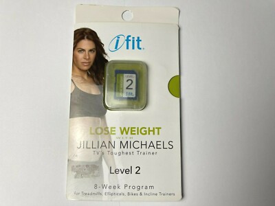 iFit Jillian Michaels Lose Weight Level 2 SD Card Workouts Treadmill Elliptical