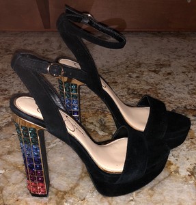 jessica simpson rhinestone heels