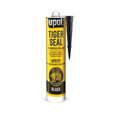 310 mL Cartridge U-POL Tiger Seal Polyurethane Adhesive Sealant Black UPO727