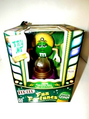 新品m&m's Fun Fortunes Madame Greenディスペンサー M&M Candy Dispenser Fun Fortunes, Madame Green Fortune Teller Mars