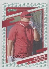 2021 Panini Donruss Variation Liberty Mike Trout (Standing by Batting Cage) uk2