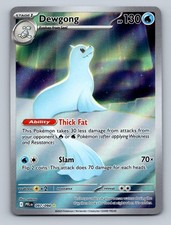 Dewgong 097/094 Illustrazione Rara Fiamme Fantastiche Carta Pokemon TCG quasi nuova