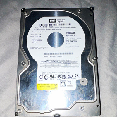 Western Digital WD Caviar SE WD1600JS 160GB 3.5'' SATA 7200RPM 8MB HDD