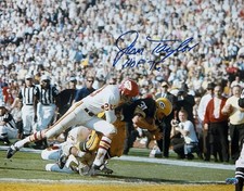 Packers JIM TAYLOR Signed 11X14 Photo #2  AUTO - HOF '76 - SB I Champ - MVP 1962