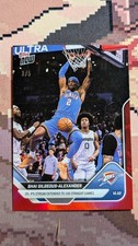 2025 Topps Now NBA  #98 Shai Gilgeous-Alexander Red Foil 3/5