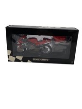 MINICHAMPS 1/12 Yamaha YZR 500 #7 Carlos Checa GP 2001 Diecast Motorcycle Model