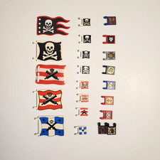 LEGO Pirates and Castle Flags multiple variants vintage retired you pick!!!