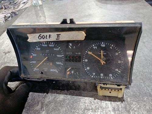 VW Golf II Typ 19E Tacho Kombiinstrument Instrumententafel Original