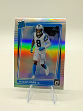 2021 Donruss Optic Jaycee Horn Bronze Prizm Rated Rookie Card RC #243 Panthers. rookie card picture