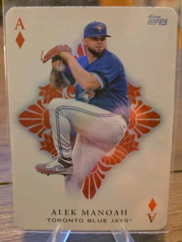2023 Topps Series 1 - All Aces Alek Manoah #AA-19 Blue