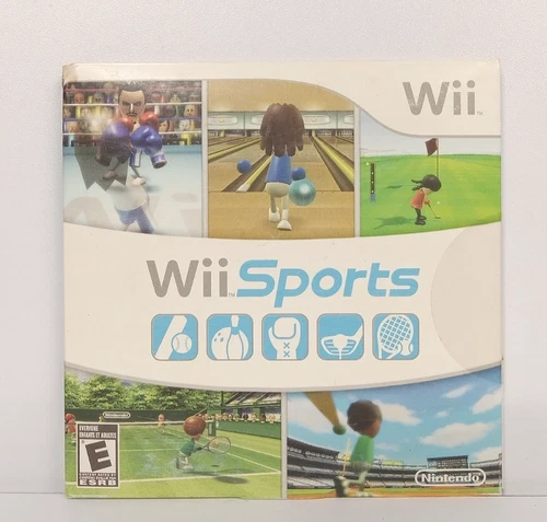 Wii Sports (Nintendo Wii, 2006) in Cardboard Sleeve - NEW/SEALED, Free Shipping!
