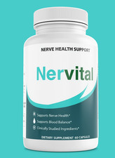 Nervital Nerve Health and Blood Health Support Dietary Supplement 60 Capsules