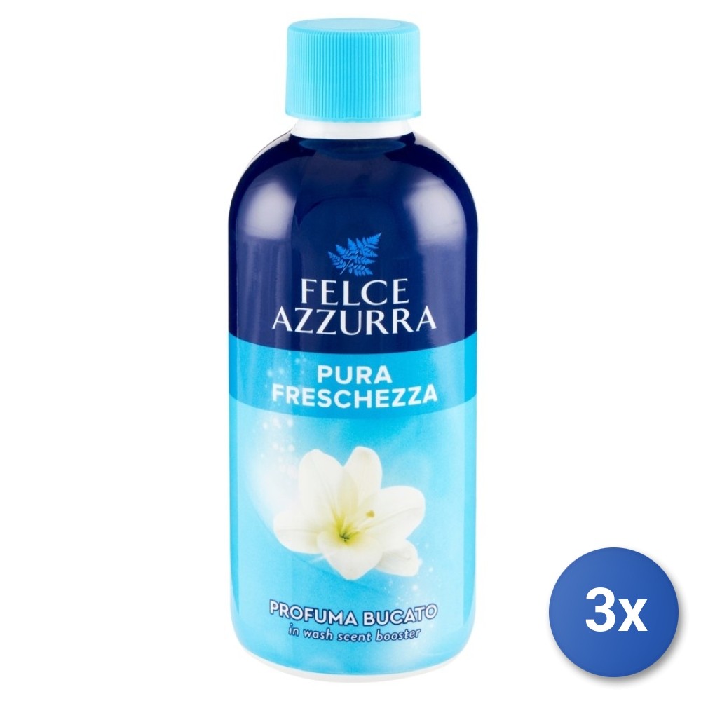 3X Felce Azzurra Linen Fragrance 220 Ml. Pure F
