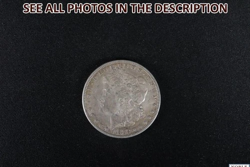 NobleSpirit (JL) 1882 Morgan Silver Dollar AU About Uncirculated