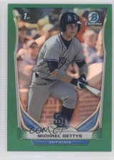 2014 Bowman Draft Chrome Green Refractor 64/150 Michael Gettys #CDP49 uk2