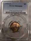 1951-S RED PCGS MS-66  Lincoln BU   coin uncirculated cent  Whole Set Listed