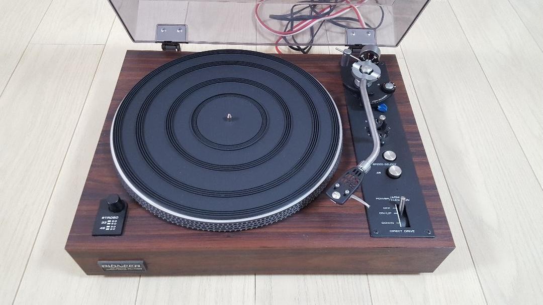 Pioneer PL-1100 Direct Drive Player Turntable Vintage Record Used