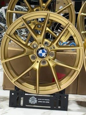パーミロール 18X8/18X9 Style 763M Gold 5X120 Design Wheels Fit BMW F30 F32 F10
