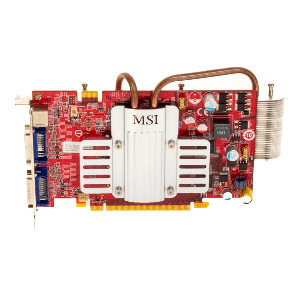 Graphic Card MSI Nvidia Geforce 8600 GTS 256MB NX8600GT-T2D256EZ/D3 Pcie x16 - Image 3 of 3