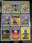 GARBAGE PAIL KIDS NON STICKER 9 CARD LOT