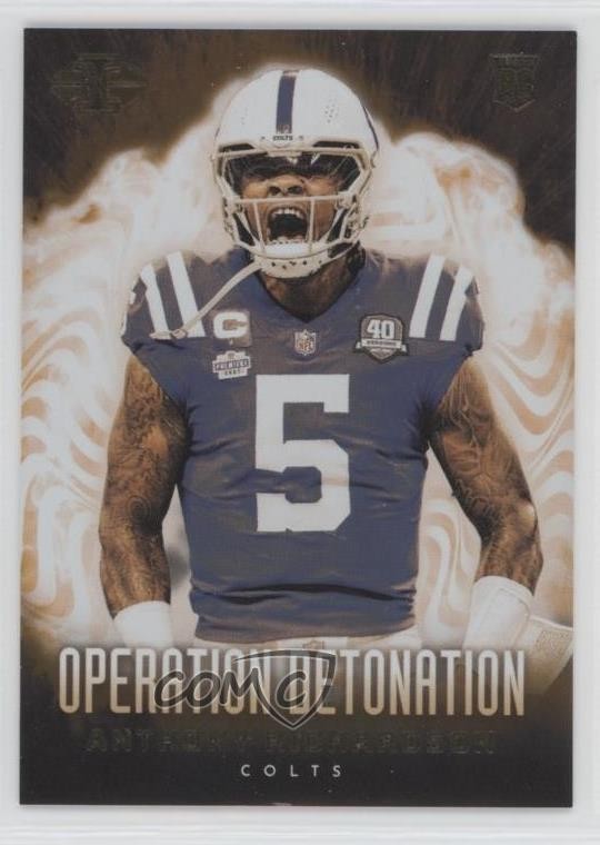 2023 Panini Illusions Operation Detonation Anthony Richardson #16 1f60