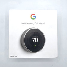 Google Nest Learning Thermostat 3rd Gen Stain...