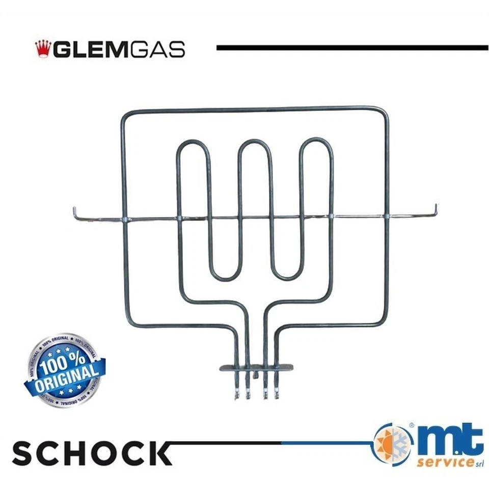 GLEM GAS RESISTENZA SUPERIORE 2250W ORIGINALE GLEMGAS 09Y469