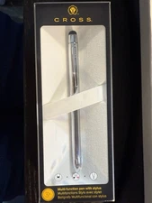 Cross Tech3+ Multifunction Pen W/ Stylus Glossy Chrome New in Box