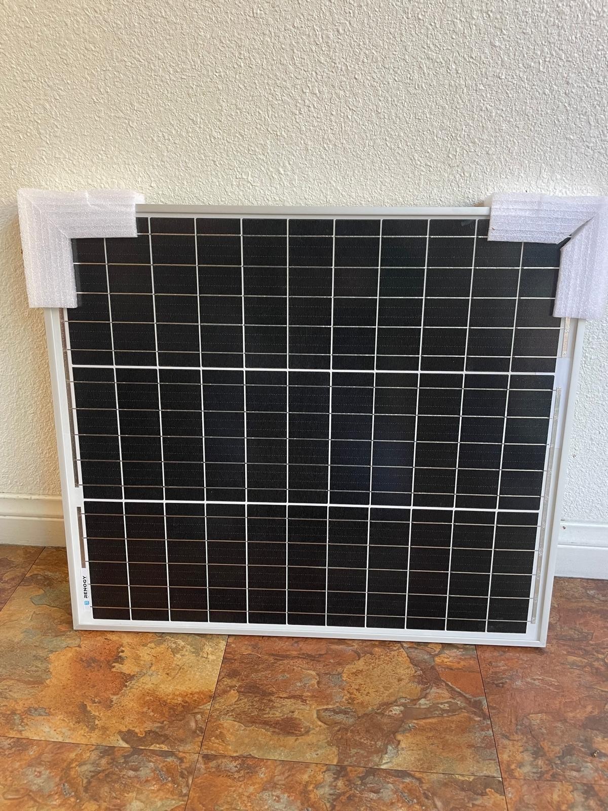 Renogy 50W 12V Solar Panel Monocrystalline High-Efficiency F