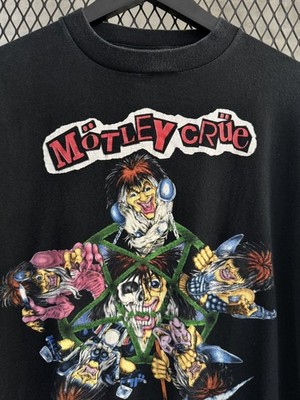 Vintage 1991 Mötley Crüe Decade of Decadence Black Unisex Shirt S-5XL WA2699