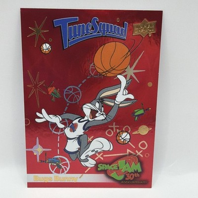 2026 Upper Deck Space Jam 30th Anniversary Bugs Bunny #9 Fly High Red #/1996
