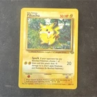 Pokémon Pikachu 60/64 Jungle Common Basic Mouse 50 HP English Card Stock