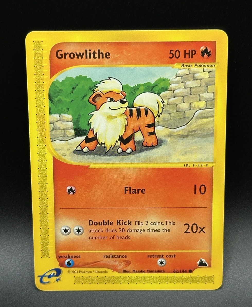 Growlithe 62/144 Skyridge NM - 0118