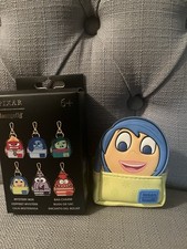 Inside Out Cosplay Mystery Mini Backpack Keychain Charm-Joy