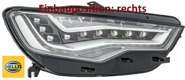 Hella 1EX011151-421 Hauptscheinwerfer Rechts Scheinwerfer FüR Audi-image