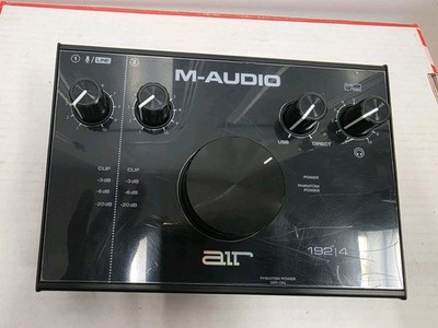 M-Audio AIR 192|4 USB Audio Interface Tested Working 