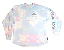 Disney Star Wars Spirit Jersey Medium Tie Dye Pink White Blue GROGU