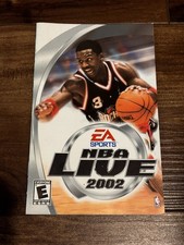 NBA Live 2002 Basketball 02 PS2 Playstation 2 Instruction Manual Only