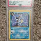 2000 Pokemon Team Rocket Dark Blastoise #20 1st Ed Holo PSA 9