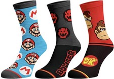 Nintendo Super Mario Mens Bowser Donkey Kong ...