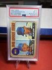 1968 Nolan Ryan, Jerry Koosman #177 (RC) Autographed Rookie Card  PSA 1.5