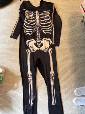 Donnie Darko Skeleton Suit Party Adult Costume Fancy Dress Halloween Jumpsuit - Photo 1/3