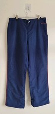 Vintage Reebok Track Pants Mens XL Blue Athletic Windbreaker 90s Jogger Lined