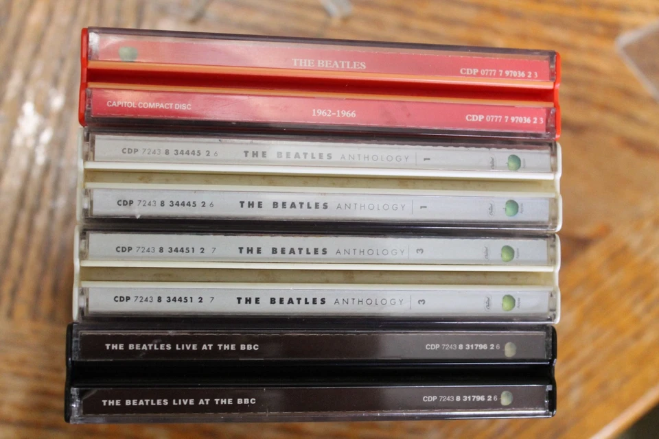 The Beatles Lot of 4 Double CDs Rock Pop British Lennon McCartney Harrison Ringo Foto 3 de 3