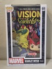 Funko Pop! Comic Covers Marvel Scarlet Witch Figurine NIB New #01 Pop Vinyl 