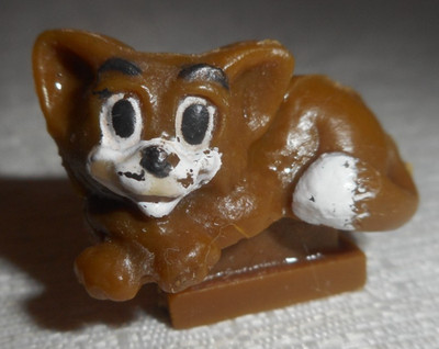 Disney Miniature Fig 101 Dalmatians Colonel Dog Sergeant Tibbs Cat Cruella 3/4''T