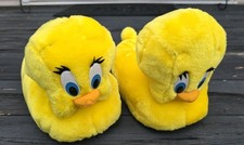 Vintage Tweety Bird House Shoes Size M