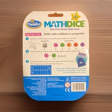 ThinkFun Math Dice Jr. Kids Mental Math Game Ages 4-7, 8-11, 5 Year 2010